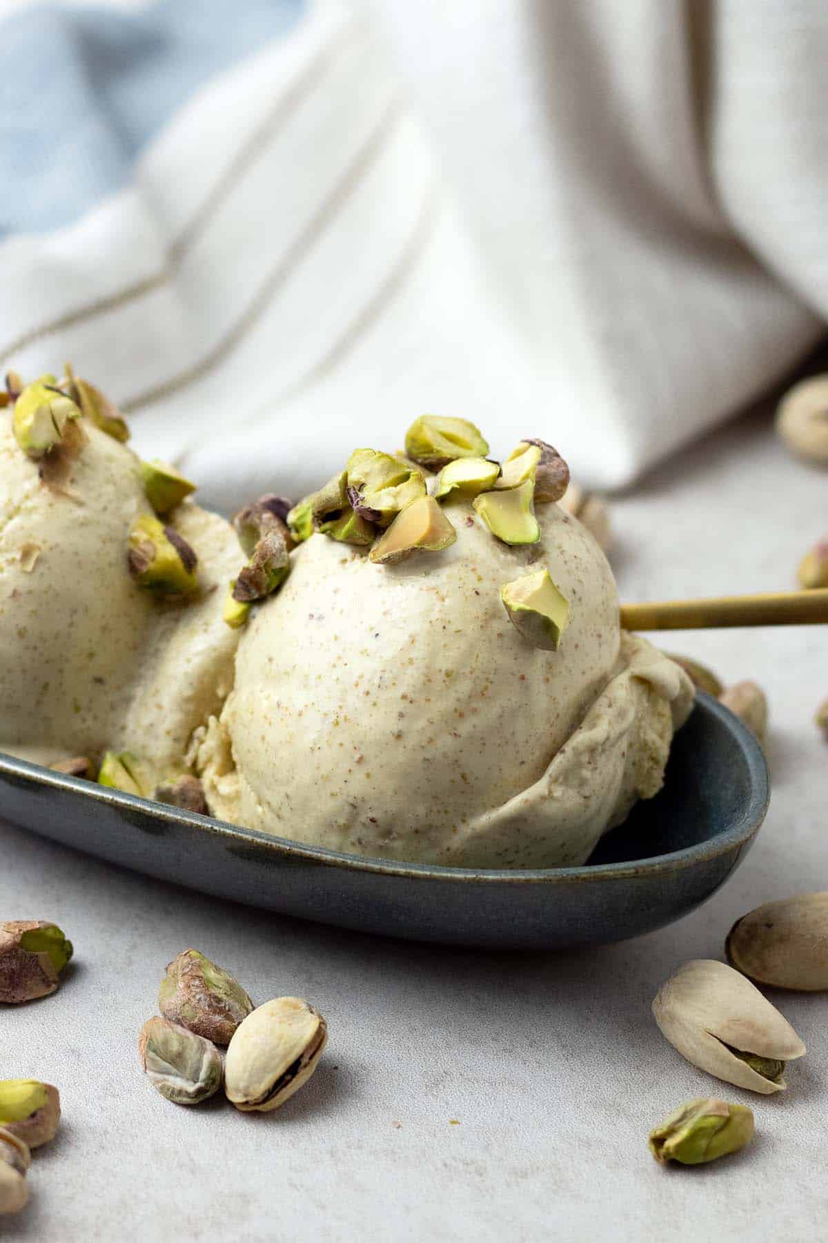 Pistachio ice cream